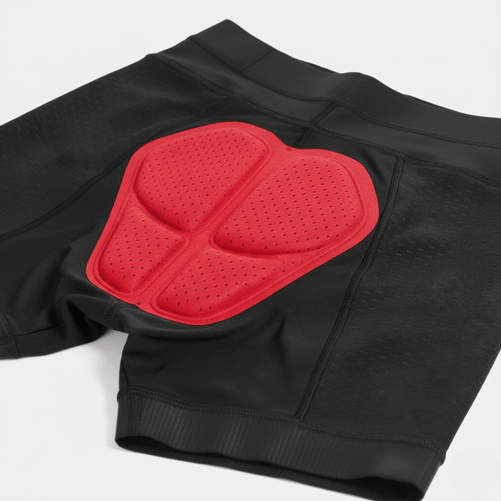 Dame sykkelshorts i bruk, gir frihet og komfort for aktiv sykling og trening.