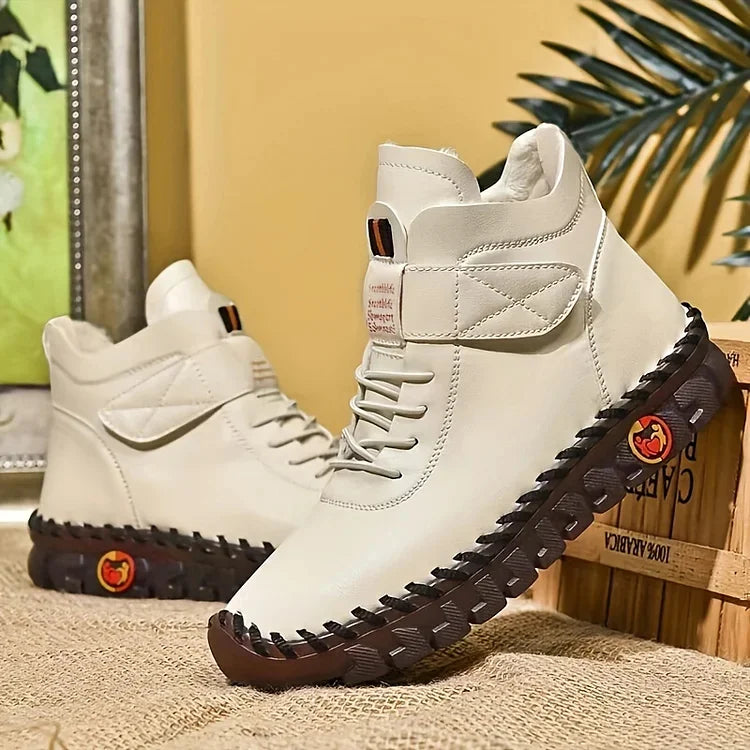 Isolerte damesko, kvinne sneakers for vinteren med komfortabel passform og god såle.