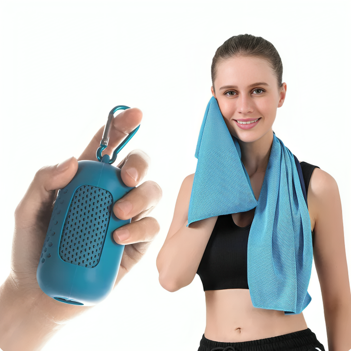 Unisex mikrofiber kjølehåndkle for trening. Optimal avkjøling under aktivitet og varme dager.