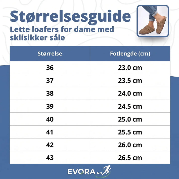 Fleksible og støtdempende dame-loafers i sandbrun. Sklisikker såle sikrer trygg og komfortabel gange.