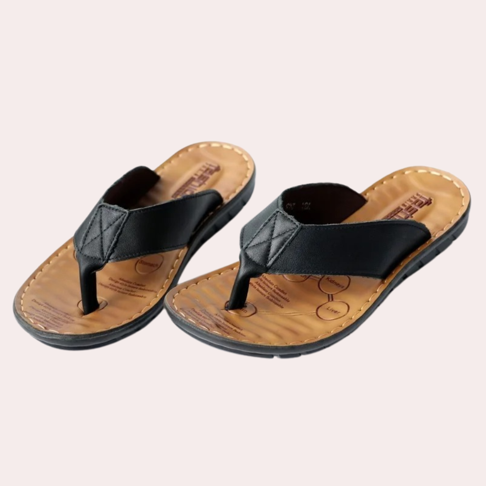 Stilige og komfortable herreslippers, ideelle for sommer og fritid. Lette hverdagssko for menn.