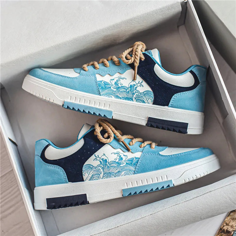 Stilrene herresko med pustende design, gir overlegen komfort hele dagen. Slitesterkt fottøy.