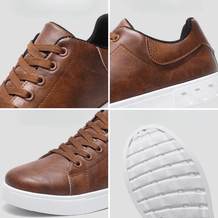 Premium herre joggesko. Elegante kontorsko og komfortable fritidssko i polert design for menn.