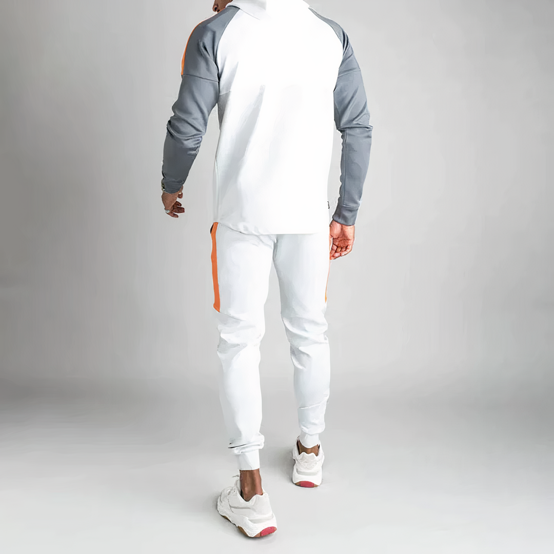 Allround herre treningsdress for vår og høst, ideell for fritid, trening og hverdagskomfort.