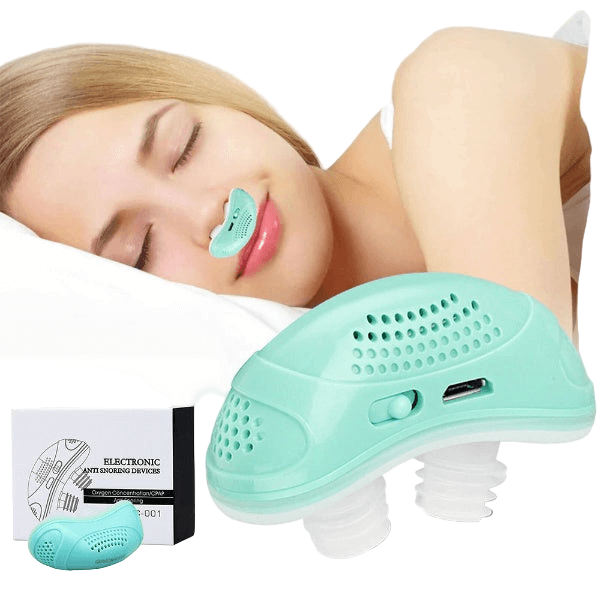 Bærbar Mikro CPAP-enhet for komfortabel søvnbehandling. Stillegående pustehjelp for bedre hvile og dypere søvn.