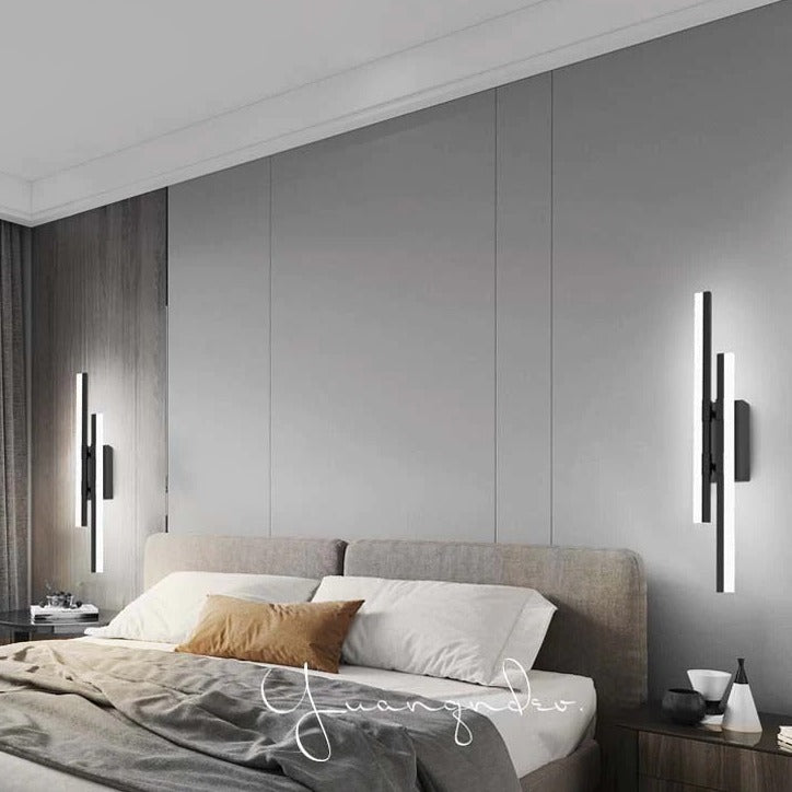 Dekorativ LED vegglampe, skaper moderne lysdesign. Ideell for gang og innendørsområder i ditt hjem.