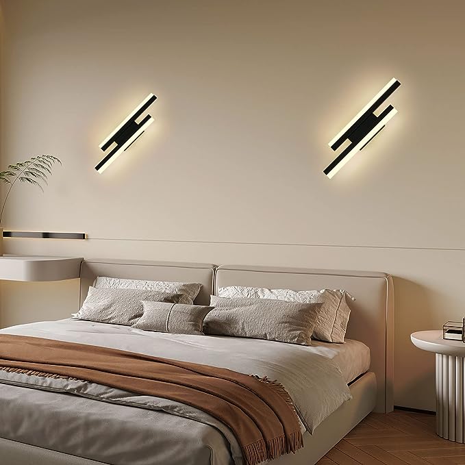 Stilfull og energieffektiv LED vegglampe. Moderne design som hever hjemmeinnredningen i stue og soverom.