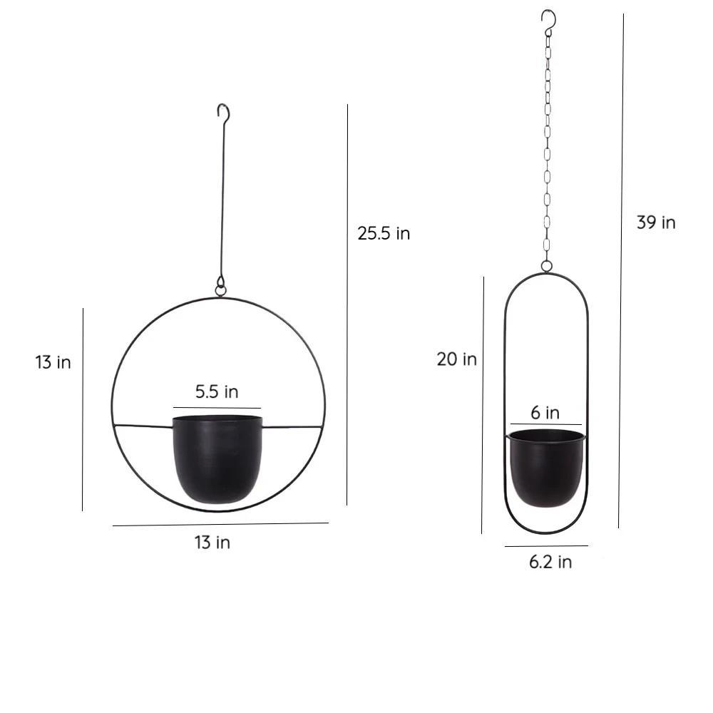 Veggen kan bli grønn! Moderne hengedekor for planter, gir en frisk og naturlig touch til rommet.