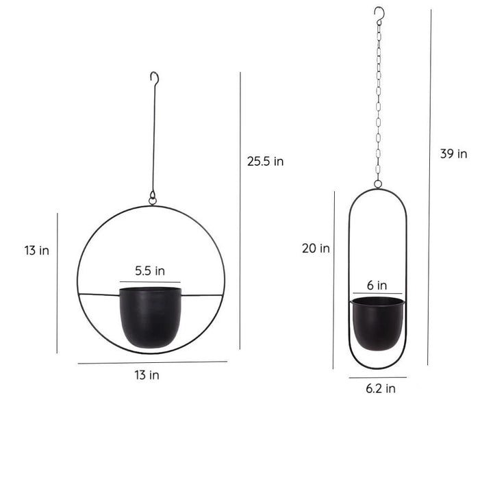 Veggen kan bli grønn! Moderne hengedekor for planter, gir en frisk og naturlig touch til rommet.