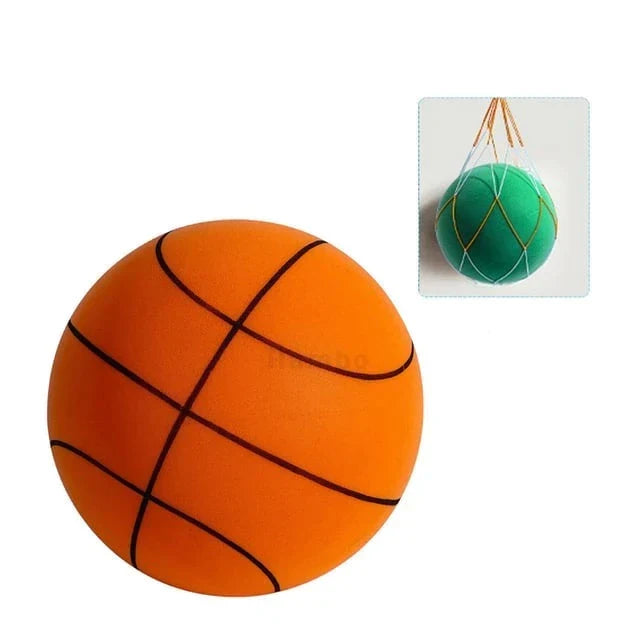 Innendørs treningsbasketball forbedrer spill og koordinasjon, med støysvak design for hjemmebruk.