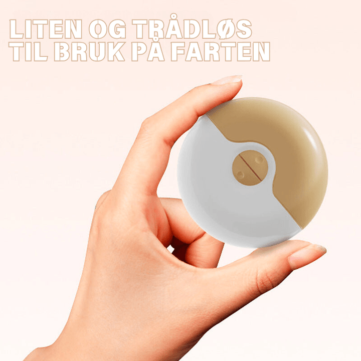 Komplett elektrisk neglepleiesett: klipper og polerer. Hygienisk manikyr/pedikyr for alle.