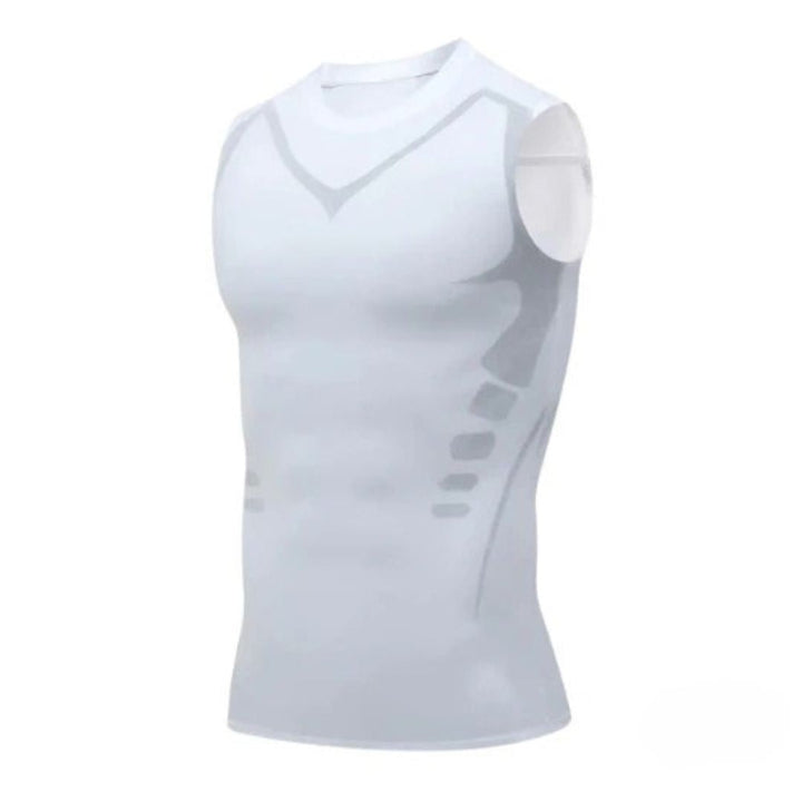 Elastisk, pustende dame singlet bodyshaper med lett kompresjon, ideell som baseplagg eller undertøy.