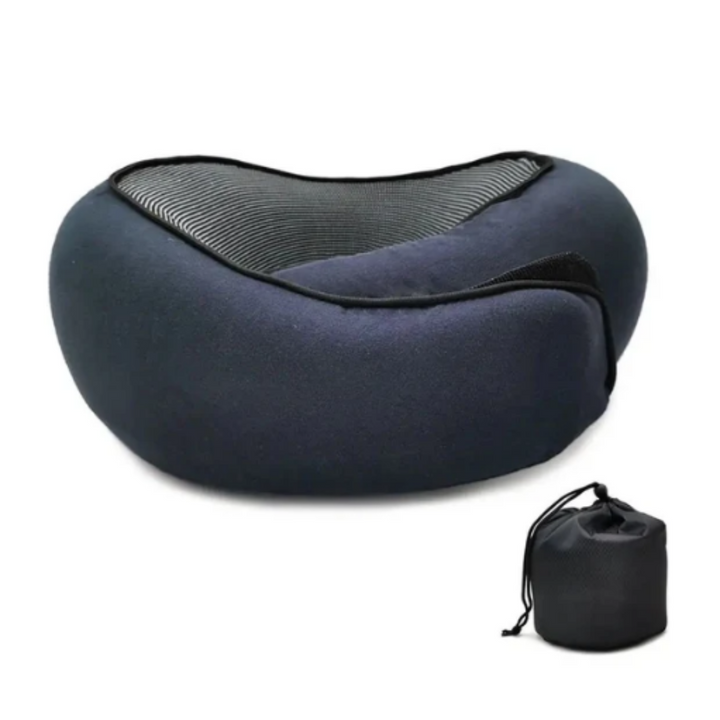 Unisex U-formet nakkepute i memory foam. Ergonomisk design gir suveren støtte for nakken på reise.