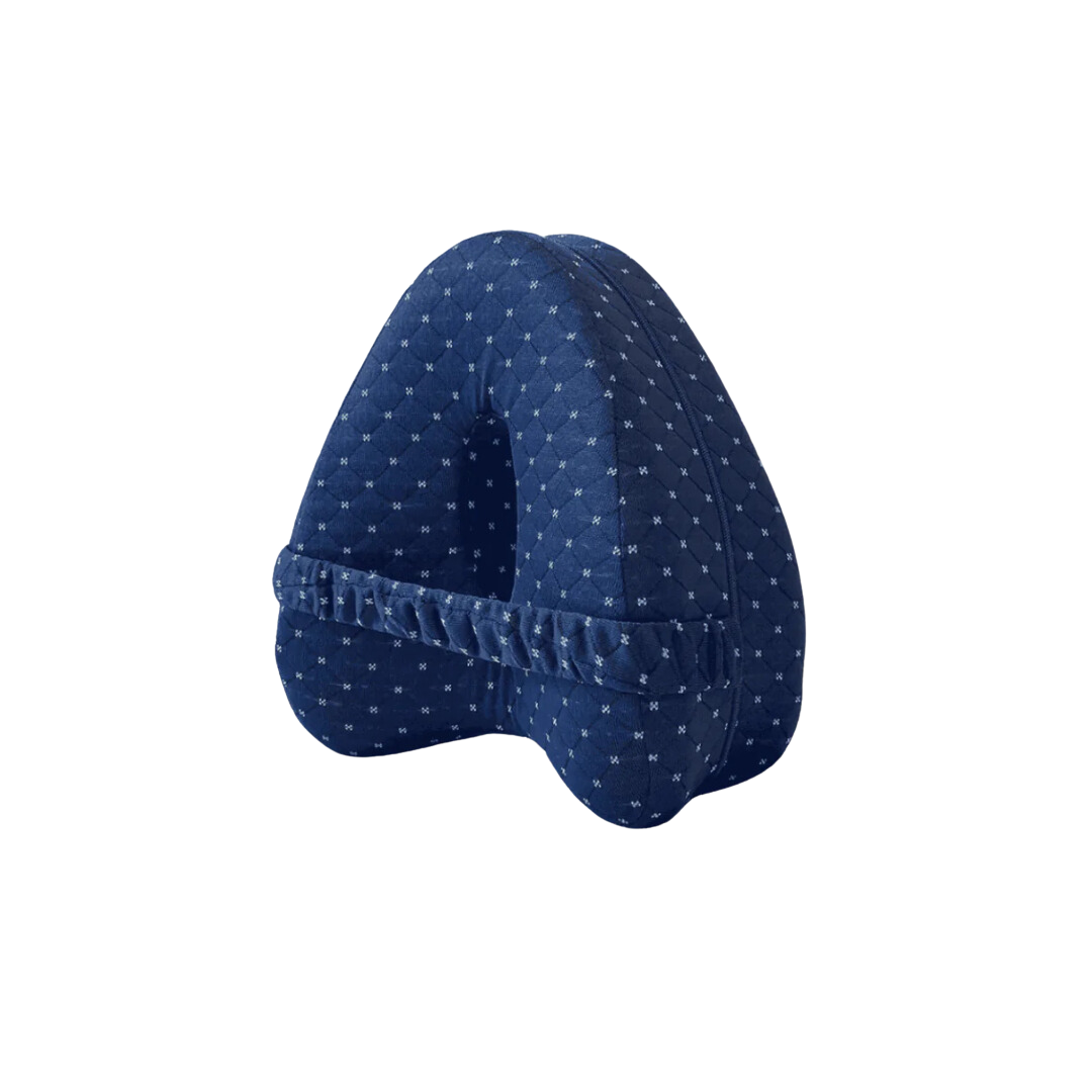 Ergonomisk knepute i memory foam for sidesovere. Gir optimal hofte- og ryggradsjustering for bedre søvnkomfort.