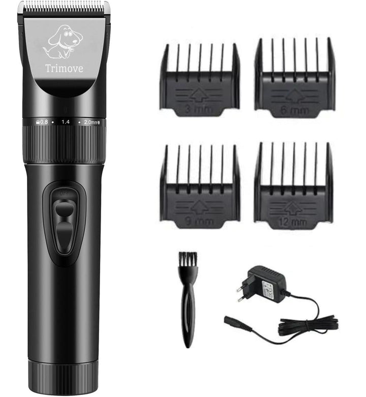 Effektiv hundetrimmer for enkelt pelsstell hjemme. Ergonomisk, trådløs design for behagelig grooming av din hund.