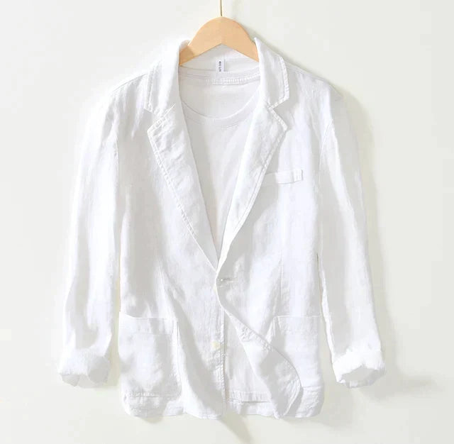 Komfortabel herreblazer for en allsidig garderobe; perfekt jakke for motebevisste menn i alle aldre.