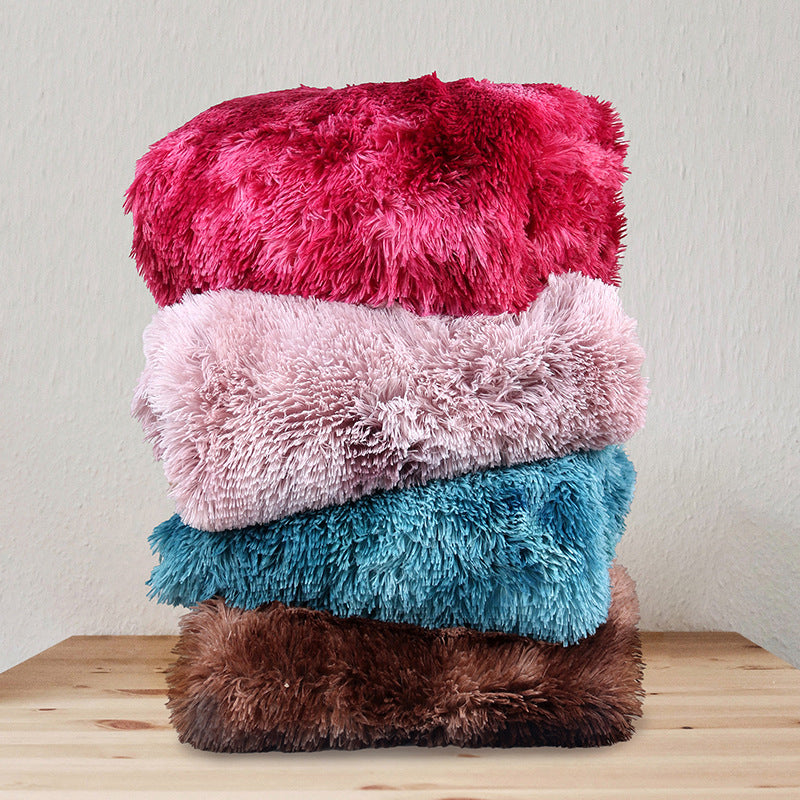 Luksuriøst varmt kosepledd i myk fleece, en ideell gave for avslapning og komfort hjemme.