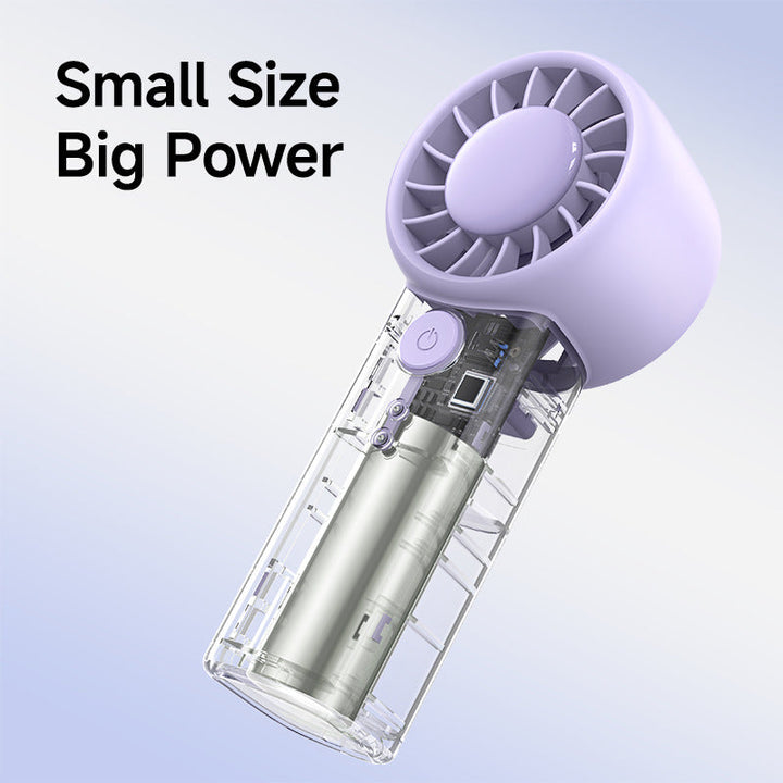 Stille USB mini-ventilator for kvinner, perfekt for kontorutstyr, reise og effektiv personlig kjøling.
