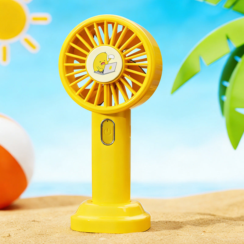 Oppladbar og bærbar håndvifte, et must-have sommer-gadget for damer, perfekt for reise og avkjøling.