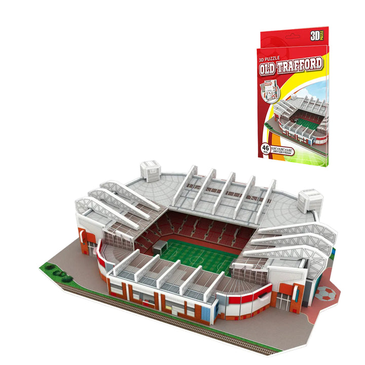 Komplett fotballpakke "Trafford" for fotballfans. Inkluderer sportsutstyr, perfekt som gaveide for supportere.