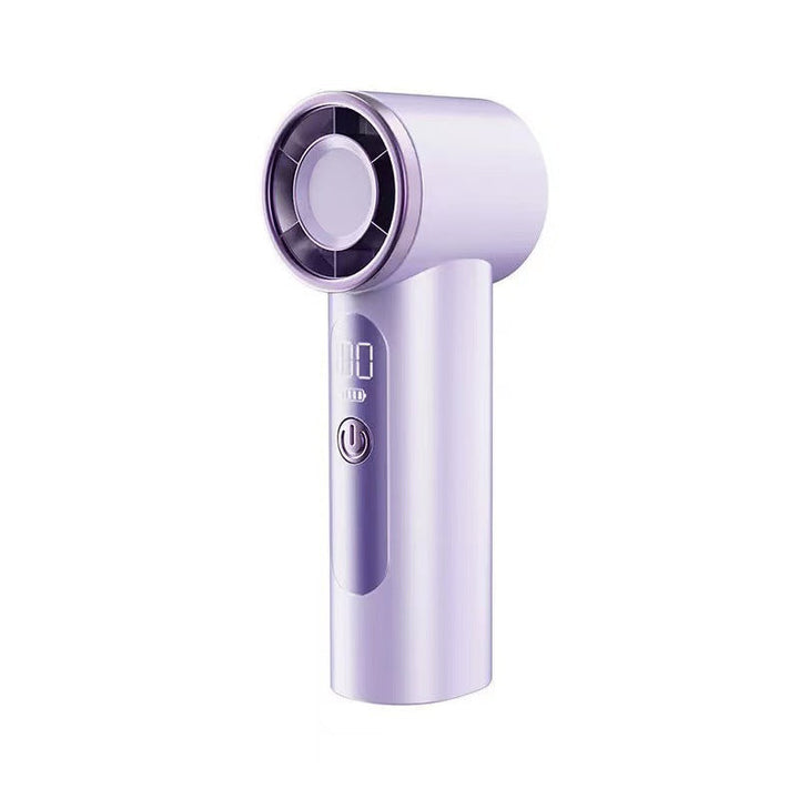 Elegant dame bærbar vifte, USB-drevet, for kjølig bris på reise, kontor, eller hjemme.