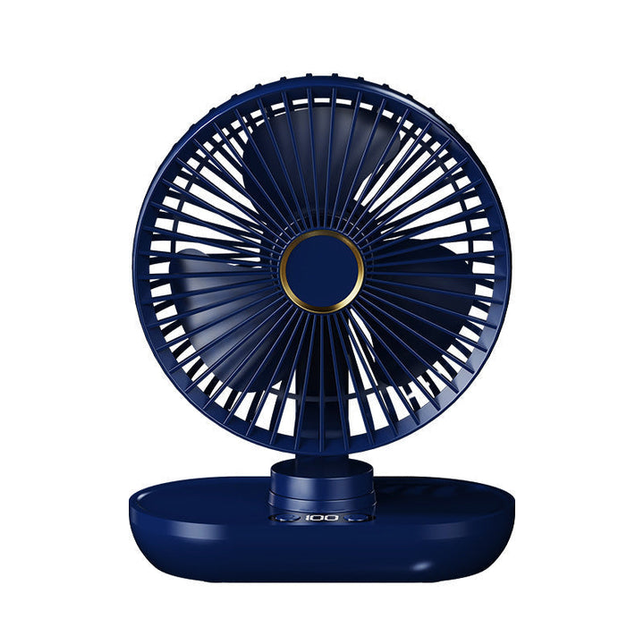 Energieffektiv mini skrivebordsvifte, ideell for sommer. Kompakt og stillegående vifte for optimal kjøling.