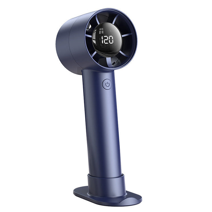 Elegant designet bærbar minivifte. Gadget for daglig avkjøling, ideell for kontor eller utendørsaktiviteter.