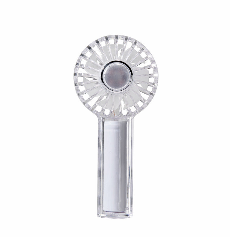 Liten håndholdt USB-vifte for effektiv personlig kjøling om sommeren. Perfekt reisevifte i kompakt design.