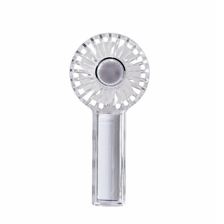 Liten håndholdt USB-vifte for effektiv personlig kjøling om sommeren. Perfekt reisevifte i kompakt design.