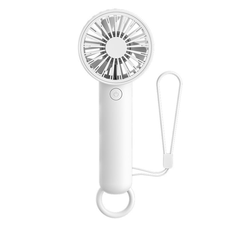 Kompakt bærbar vifte for kvinner. En praktisk USB-vifte som gir rask kjøling i varmt vær, perfekt for vesken.
