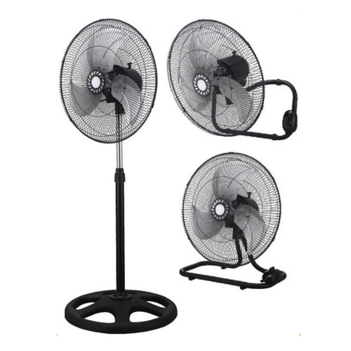 Stilig justerbar stående vifte for optimal kjøling og behagelig ventilasjon under varme sommerdager hjemme.