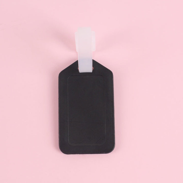 Allsidig silikon reisetilbehør, ideell som koffertmerke, bagasjelapp eller ID-holder, unisex.