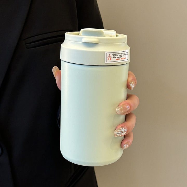 Gave til kvinner: Isolert termokopp 500 ml med håndtak. Lekkasjesikker reisekopp holder drikken varm eller kald.