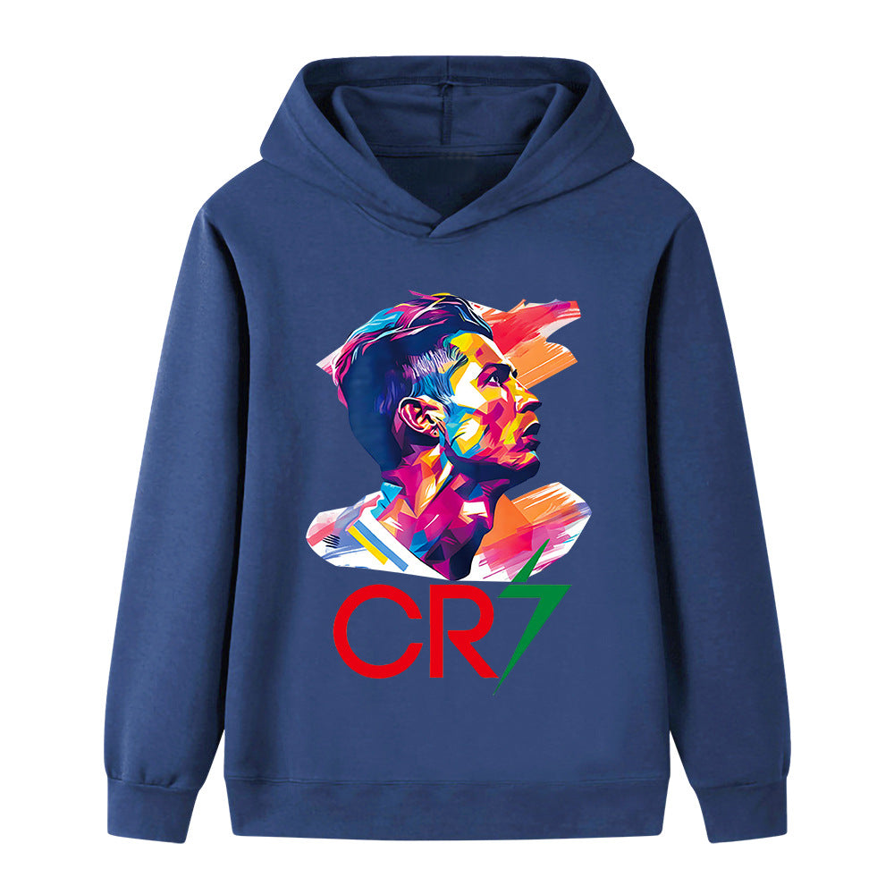 Trendy fotballgenser for barn. Stilfull hoodie for barneklær og sport.