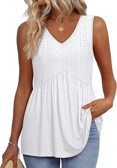 Komfortabel Dame Elenor hverdagstopp for damer, ideell for en avslappet og chic sommerstil.
