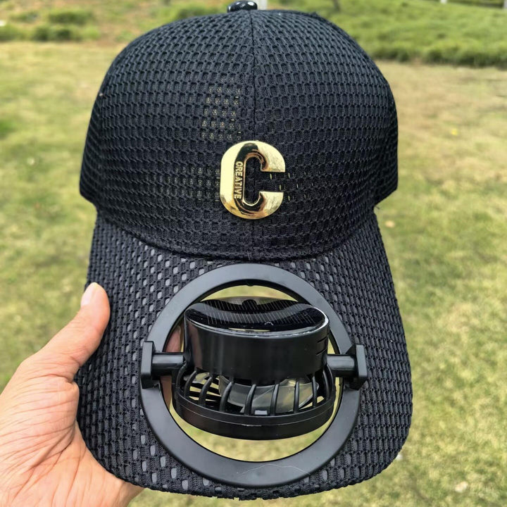 Oppladbar viftebaseballcaps, en essensiell unisex-accessorie for en komfortabel og kjølig sommer.