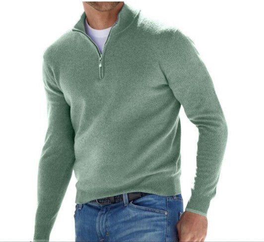 Optimal komfort og bevegelsesfrihet med denne allsidige half zip genseren for menn.
