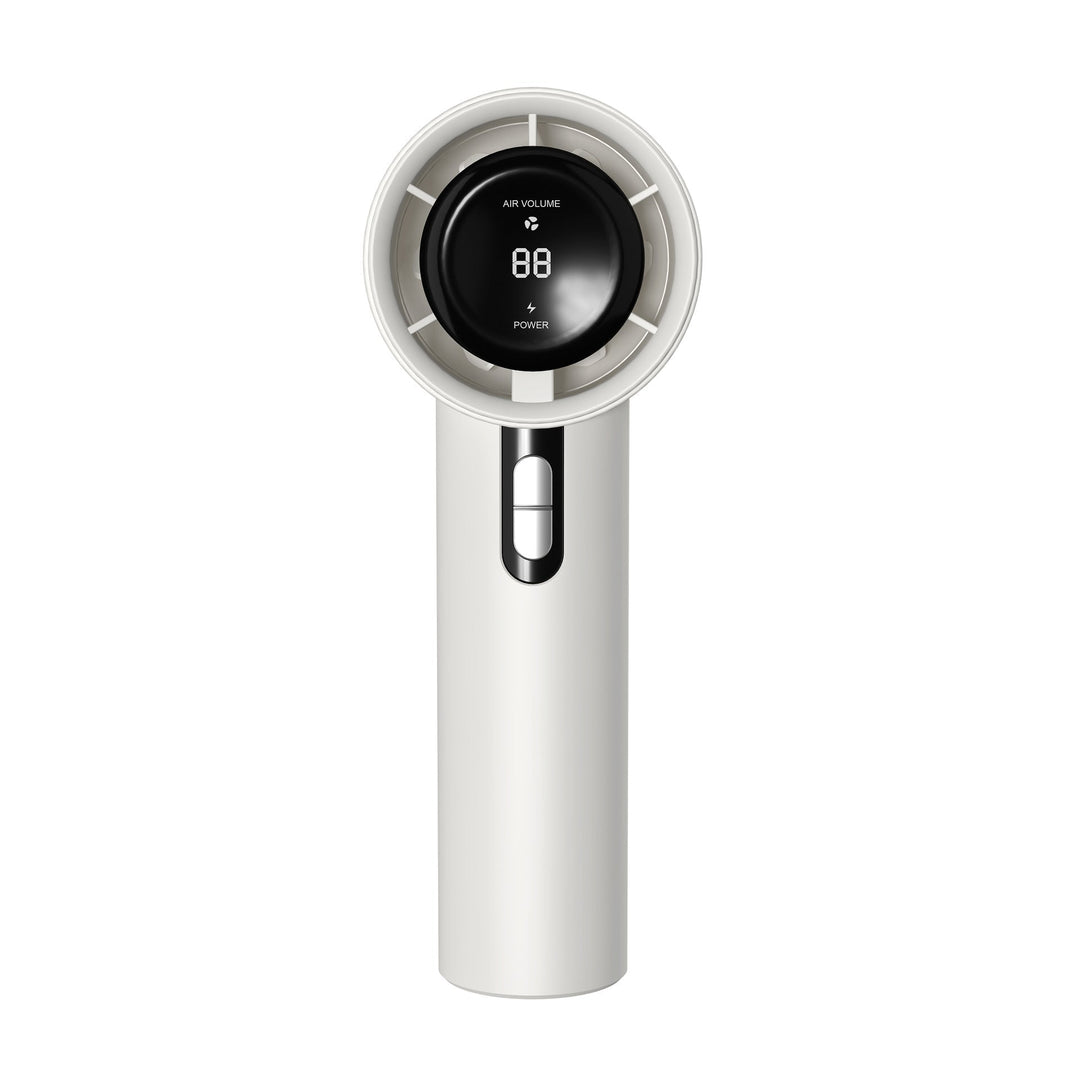 Lettvekt håndvifte, enkel å bruke for umiddelbar kjøling. Din perfekte partner for sommerens varme, med USB-lading.