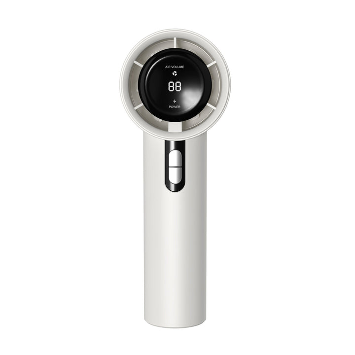 Lettvekt håndvifte, enkel å bruke for umiddelbar kjøling. Din perfekte partner for sommerens varme, med USB-lading.