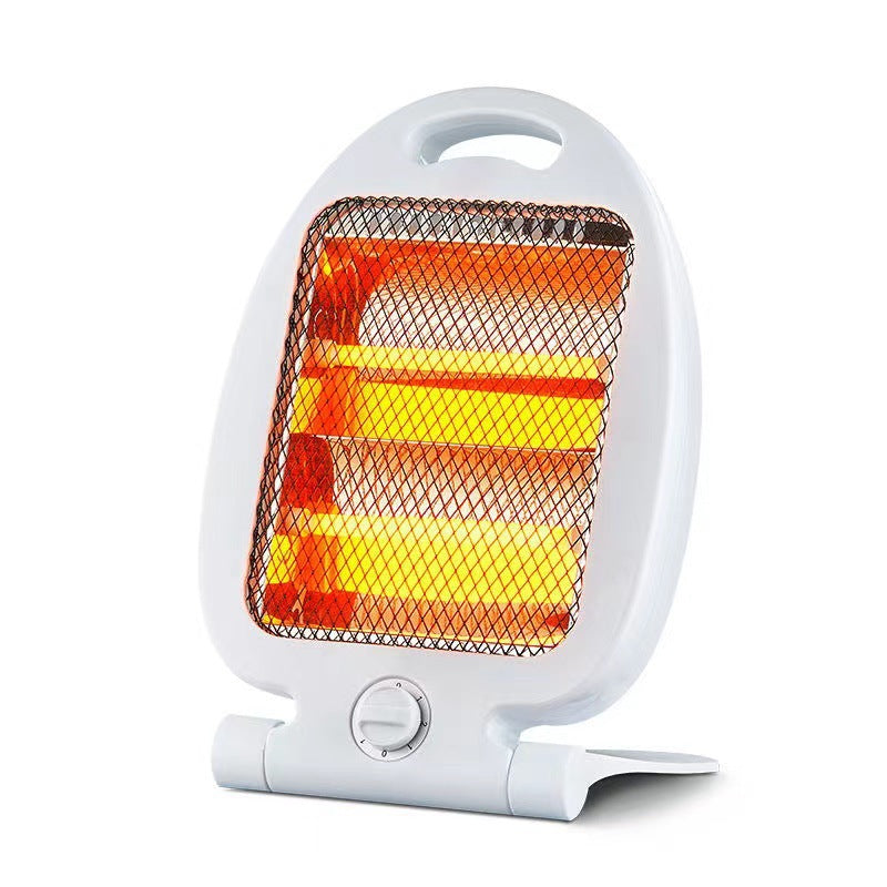 Moderne infrarød bordvarmer med elegant design, perfekt for kontoret eller som ekstra hjemmevarme.