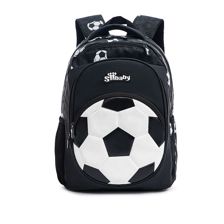 Kult designet barneryggsekk med fotballtema for fotballfan. Ideell fritidssekk for aktive barn.