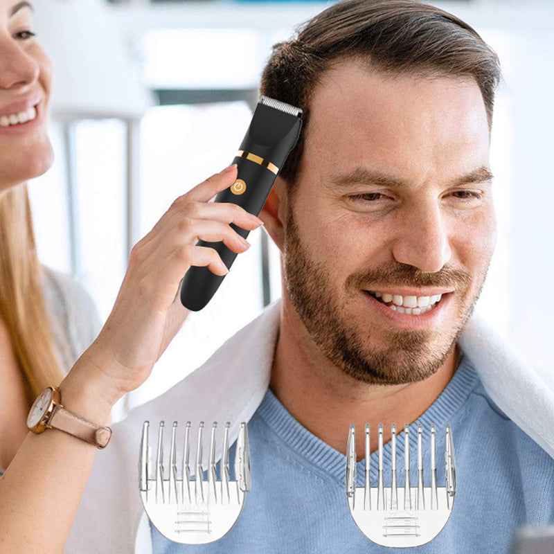Menns oppladbare grooming trimmer for allsidig personlig stell og barbering.