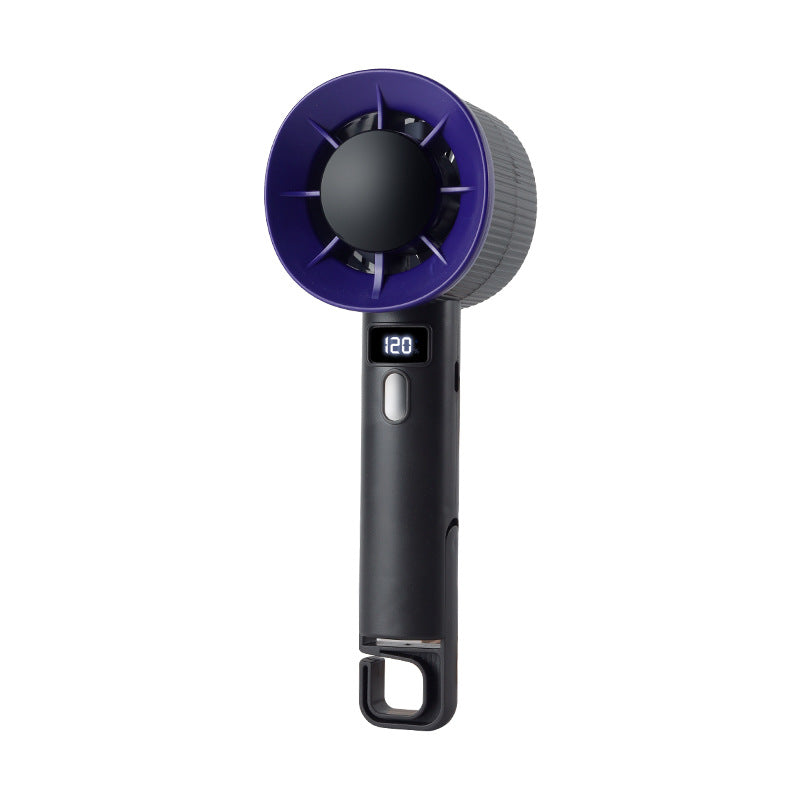 Allsidig reisevifte med trådløs fjernkontroll, kompakt design og enkel USB-tilkobling.