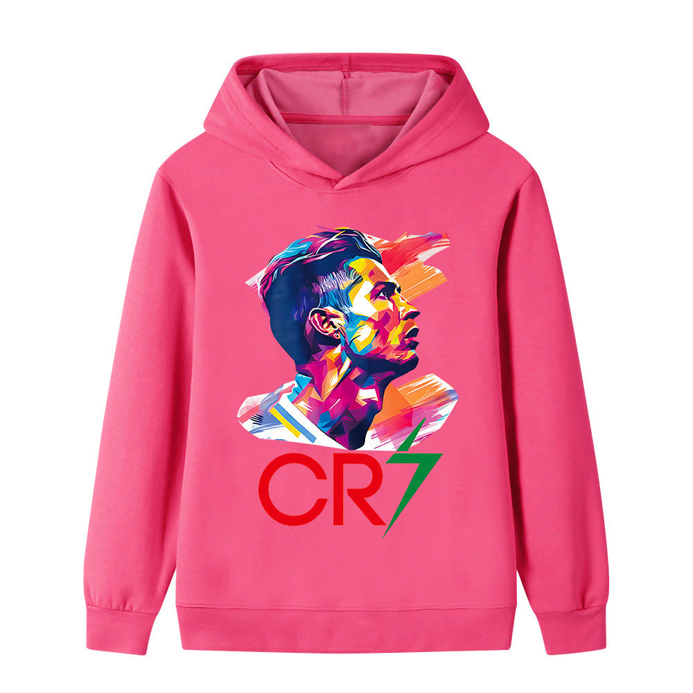 Aktiv fotball hoodie for barn. Slitesterk hettegenser for lek og trening.