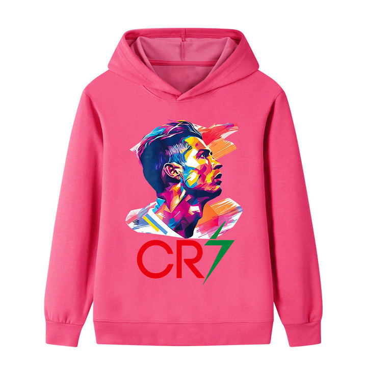 Aktiv fotball hoodie for barn. Slitesterk hettegenser for lek og trening.