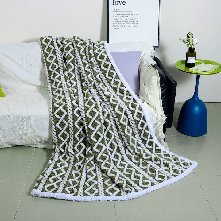 Elegant og allsidig boho pledd, ideelt for å legge til varme, stil og komfort i ethvert hjem interiør.