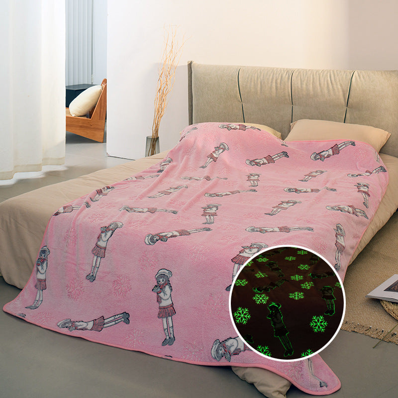 Mykt kosedekken for gamere med gamingmotiv. Varmt fleecepledd, koselig sofateppe for avslapning.