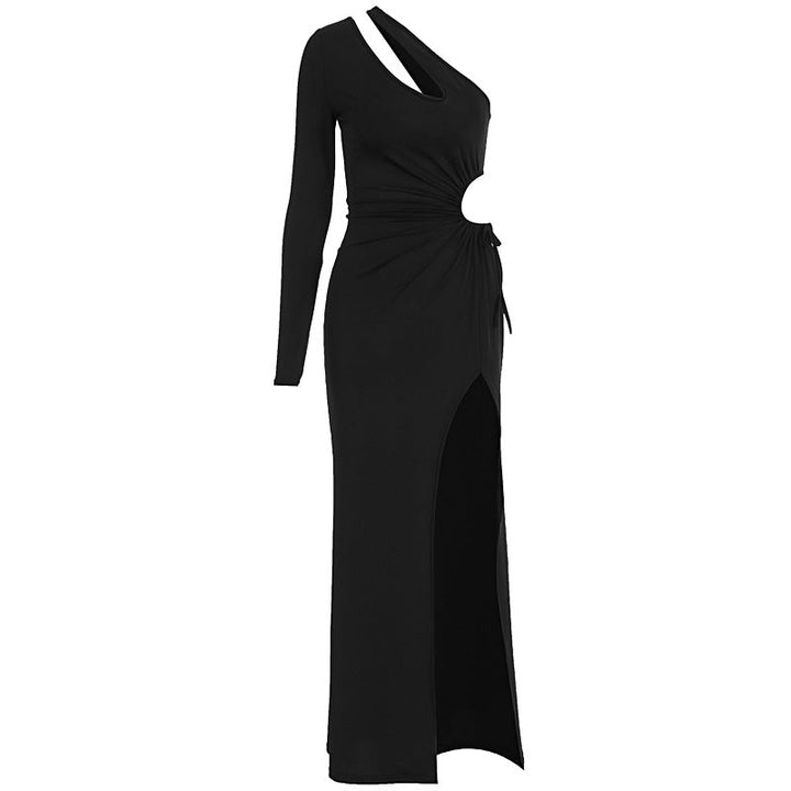 Allsidig asymmetrisk kjole for kvinner, flott som sommerkjole og elegant festantrekk.