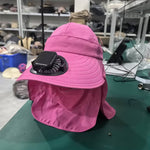 Solar Rektangel Svart-Fuksia