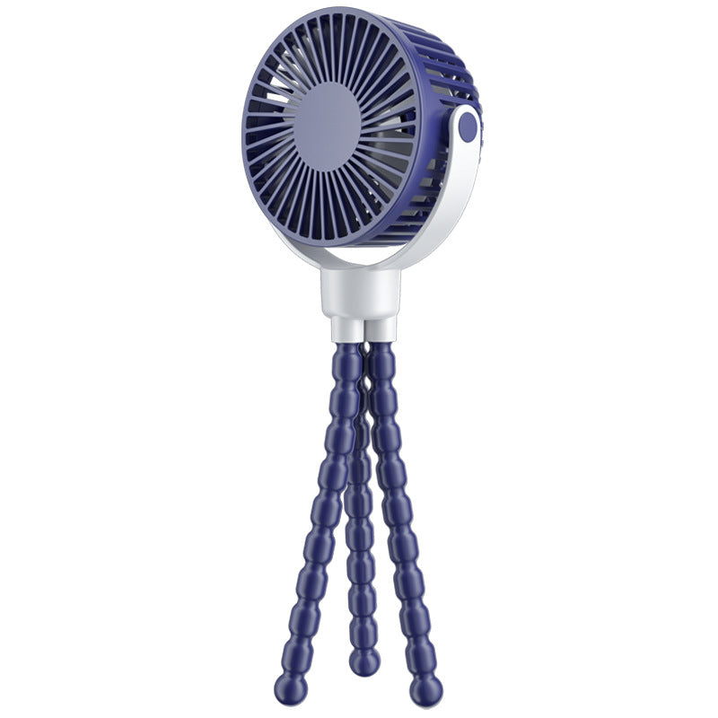 Dame bærbar flexi-vifte for personlig avkjøling, perfekt for reiser og sommer.